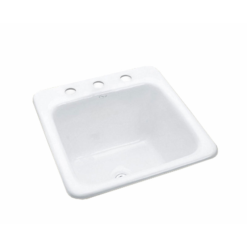 CECO Aspen 21" x 22" Dropin Laundry Sink Wayfair